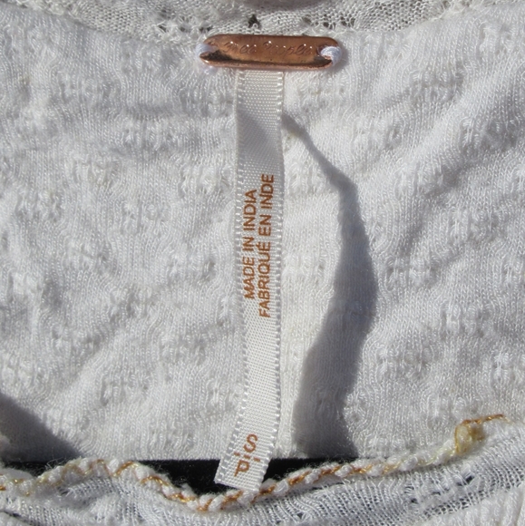 FREE PEOPLE - 'Begonia' embroidered top - Picture 6 of 6